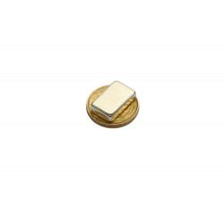Ímã de neodímio bloco 16 x 10 x 4 mm - N42